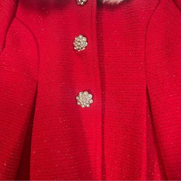 Blueberi boulevard Holiday Dress with Cream Tulle Skirt and jacket 18-24 months - Picture 5 of 6